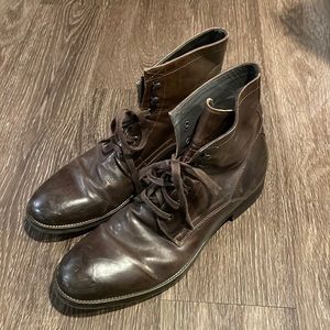 To Boot New York Brown Leather Boots